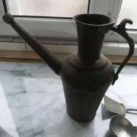 سطل برنجی.. کفگیر و ملاقه.. پیک‌نیک|حراج|پاکدشت, پاکدشت (مامازند)|دیوار
