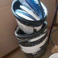 سطل رنگی حدود ۴۰ عدداست|ظروف نگهدارنده، پلاستیکی، یکبارمصرف|یزد, |دیوار