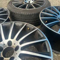 ۴ عدد رینگ ۱۹ بنز|قطعات یدکی و لوازم جانبی|گرمدره, |دیوار