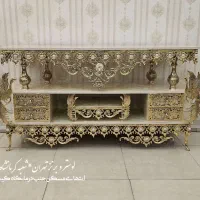 میز تلویزیون برنز خالص از برند معتبر *تهران برنز*