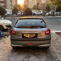 پژو 206 خاکستری تیپ ۶|خودرو سواری و وانت|تهران, آسمان|دیوار