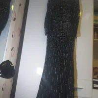 لباس مجلسی سنگ دوزی ترک سایز ۴۴|لباس|کرج, عظیمیه|دیوار