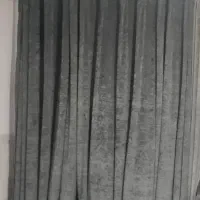 پرده طوسی رنگ سالم و شیک