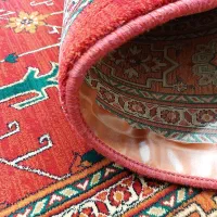 لاکی قرمز ضخیم فرش نئوکلاسیک|فرش|تهران, درختی|دیوار