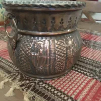 گلدان مسی