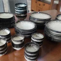 سرویس غذاخوری ۱۸نفره|ظروف سرو و پذیرایی|هشتگرد, مدرس|دیوار