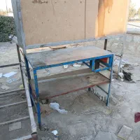 میز کار فلزی جعبه آچار وجعبه ابزار گاری