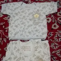 شلوار جین بچه گانه بلوز رکابی استین کوتاه پیراهن