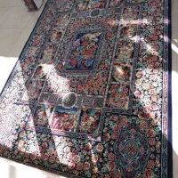 دو عدد فرش 700 شانه نگین مشهد بازنشده تاحالا