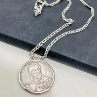 گردنبند نقره شمایل