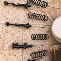 چهار عدد کمک با فنر فابریک پراید
