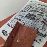 کیف پول چرم طبیعی دستدوز|کیف، کفش، کمربند|دزفول, |دیوار