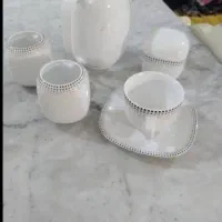 سرویس کامل ۱۲ نفره چای خوری زرین