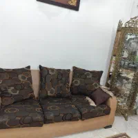 میل چرم و پارچه ۷ نفره