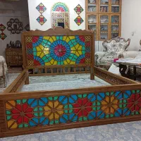 سرویس خواب سنتی تمام چوب