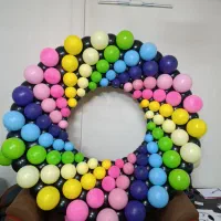 فروش حلقه هفت رنگ، بادکنک آرا|خدمات پذیرایی، مراسم|رضویه, |دیوار