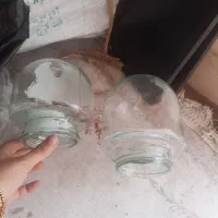 دوتا حباب چراغ قدیمی|لامپ و چراغ|تبریز, |دیوار