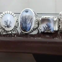 انگشتر نقره شجر|جواهرات|قروه, |دیوار