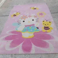فرش دخترانه صورتی
