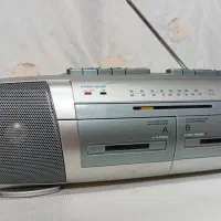 رادیو ضبط استریو دو کاسته کلکسیونی سانیو آکبند