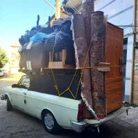 باربری .حمل نقل .همراه با کارگر درون شهری