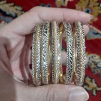 ۵عدد النگو طلا روس در دو طرح سایز۲