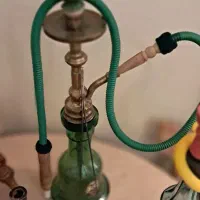 ۶تاقلیون باکلی لوازم ۲۹۰۰ قلیان برنجی چوبی مسافرتی|کلکسیون و سرگرمی|تهران, زرکش|دیوار