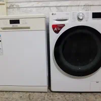 ماشین لباسشویی ۹کیلویی سفید ال جی