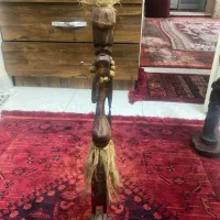 مجسمه چوبی ادمک