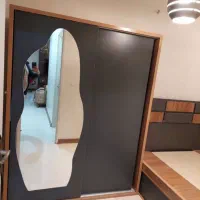 کمد پازلی درب ریلی