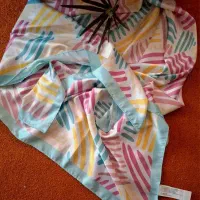 روسری دور دوز ابریشم