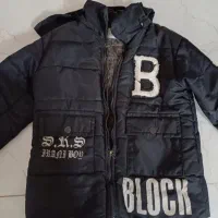 کاپشن مشکی بچه گانه