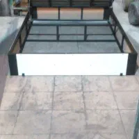 باکس فلزی  زیر تختی فلزی  کفی تخت ساده و جکدار
