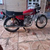 موتور سیکلت ۱۲۵ پلاک قدیم