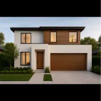 طراحی ویلا باغشهر پکیج کامل با 3D