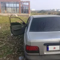 پراید۸۶ نقره ای شاسی سالم بدون ترک