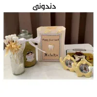 برچسب دندونی. گیفت دندونی. تزیینات جشن دندونی|مجسمه، تندیس، ماکت|کرج, حیدرآباد|دیوار