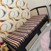 تخت یکنفره سایز ۸۰ در ۱۸۰ با تشک