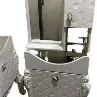 ست کامل باکس روشویی آینه|لوازم سرویس بهداشتی|اصفهان, آبشار|دیوار