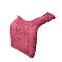 پتو نیمه سنگین دونفره پروانه پشت تدی