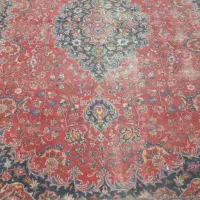 دو عدد فرش دست بافت ۱۲ متری