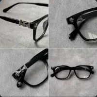 ۱ عدد عینک طبی مشکی نقره ای