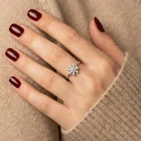 انگشتر نقره ظریف مینیمال دخترانه|جواهرات|اصفهان, چرخاب|دیوار