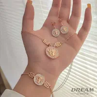 نیم ست ژوپینگ و طلا روس