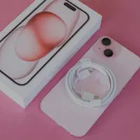 ایفون15نرمال صورتی