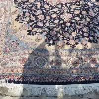۲  جفت فرش ۶ متری و۹ متری رنگ سورمه ای