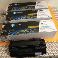 3 عدد کارتریج رنگی لیزری HP 205A و 1 عدد 49A