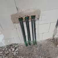 جهت کار برای سیم کشی ساختمان ودوربین مدار بسته