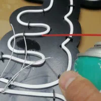 طراحی و اجرای تابلو های نئون فلکسی|ریسه و چراغ تزئینی|ارومیه, |دیوار