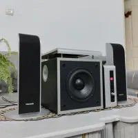 اسپیکر سه تیکه bls بلوتوث و چهارتیکه میکرولب fc661|سیستم صوتی خانگی|ری, تقی آباد|دیوار